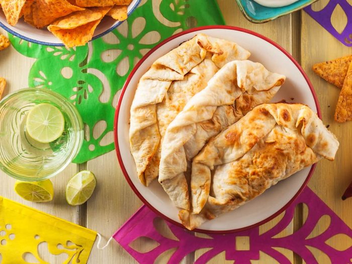 Empanadas de carne a la mexicana