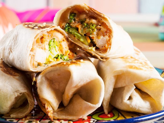 Wraps asiáticos